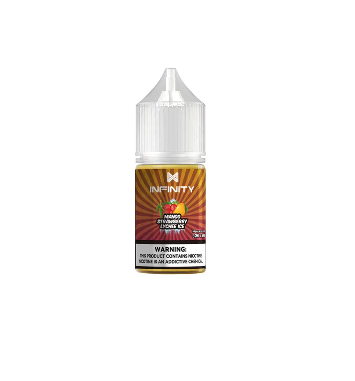 Infinity Mango Strawberry Lychee Ice 30ml Nic Salt E-Liquid - price in Pakistan, Smokes Hub