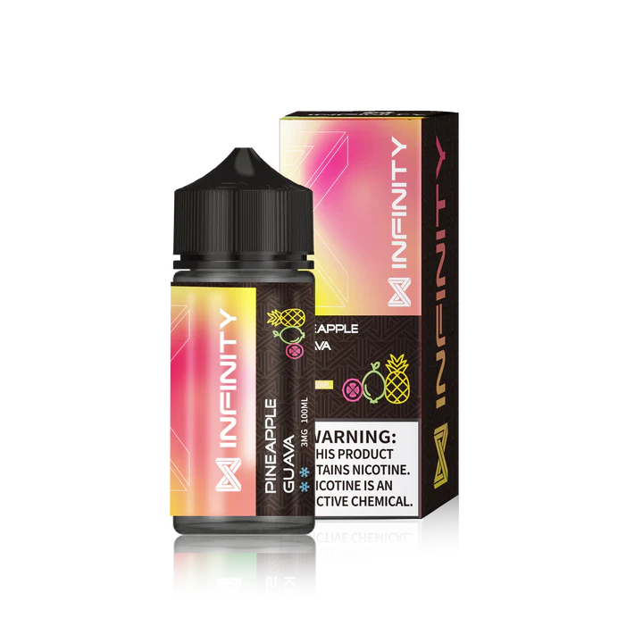 Infinity Pineapple Guava Ice 100ml Free Base E-Liquid - price in Pakistan, Smokes Hub
