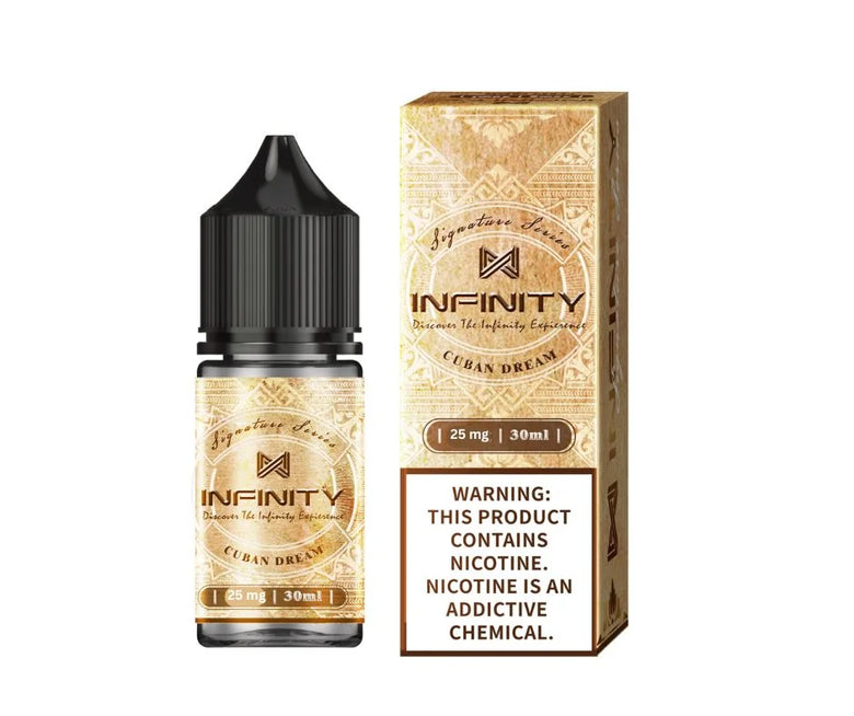 Infinity Cuban Dream 30ml Nic Salt E-Liquid - price in Pakistan, Smokes Hub