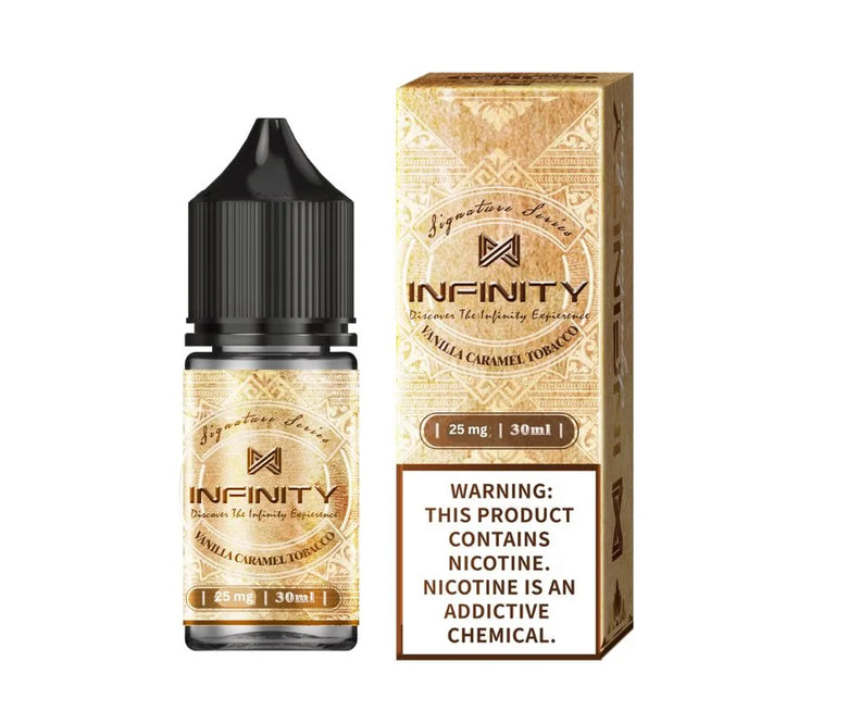 Infinity Vanilla Caramel 30ml Nic Salt E-Liquid - price in Pakistan, Smokes Hub