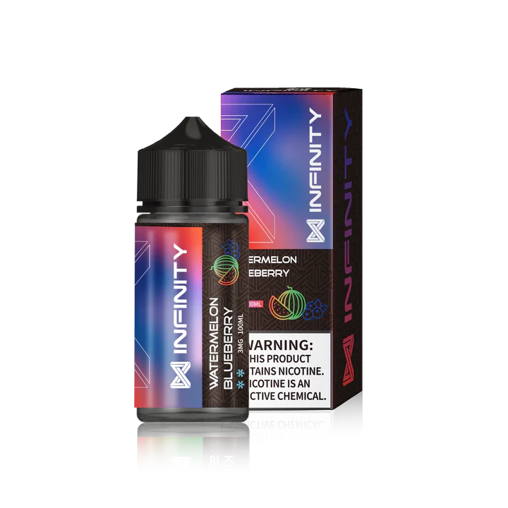 Infinity Watermelon Blueberry Ice 100ml Free Base E-Liquid - price in Pakistan, Smokes Hub