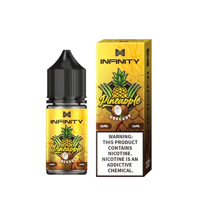 INFINITY Pineapple Coconut Ice Saltnic 30ml – A Tropical Blend Like No Other
