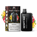 INFINITY DISPOSABLE VAPE MANGO LYCHEE ICE 5000 PUFF 3.5 %