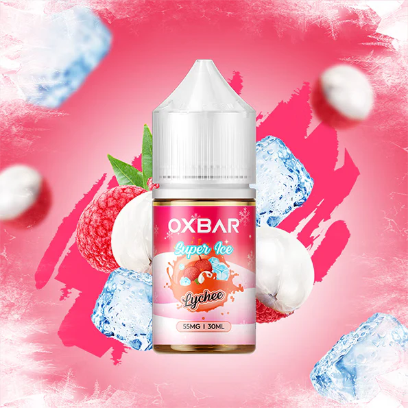 Oxbar Juices Lychee Nic Salt 30ml – delicate floral lychee 35mg 55mg Pakistan