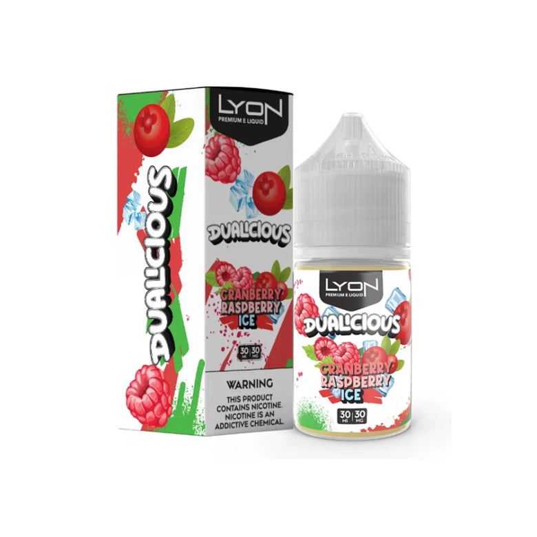 Lyon Cranberry Raspberry Ice 30ml Nic Salt E-Liquid - price in Pakistan, Smokes Hub