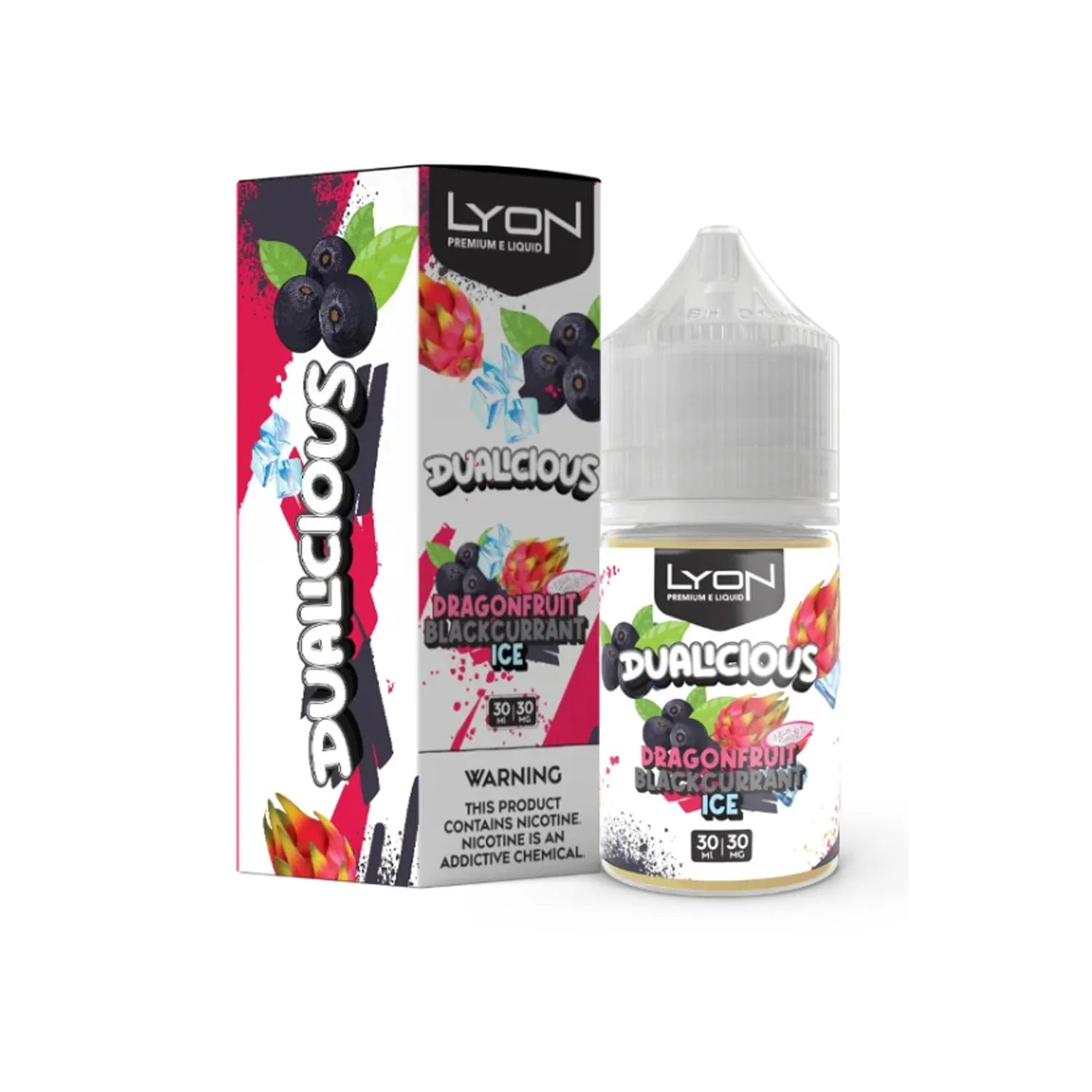 LYON Salt – Dragonfruit Blackcurrant Ice 30ml