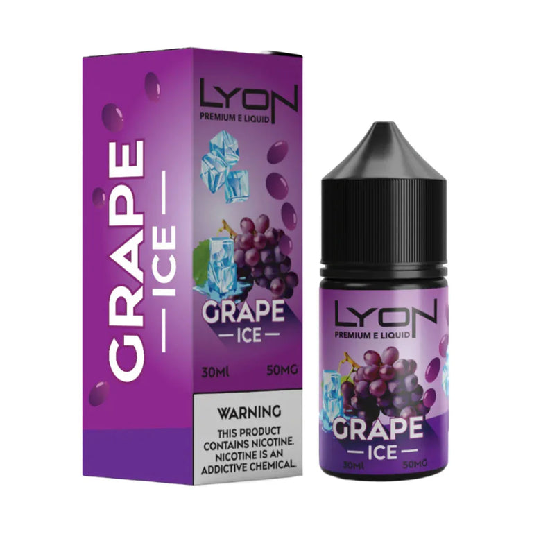 Lyon Grape Ice 30ml Nic Salt E-Liquid - price in Pakistan, Smokes Hub