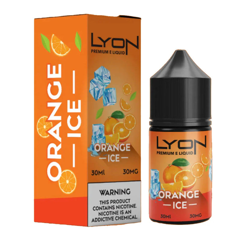 Lyon Orange Ice 30ml Nic Salt E-Liquid - price in Pakistan, Smokes Hub