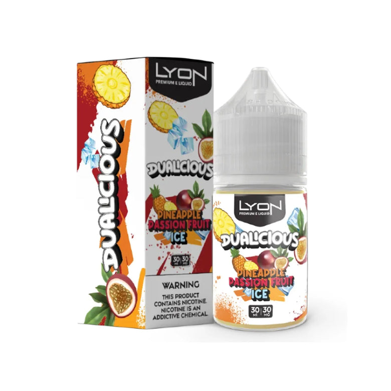 Lyon Pineapple Passion Fruit Ice 30ml Nic Salt E-Liquid - price in Pakistan, Smokes Hub