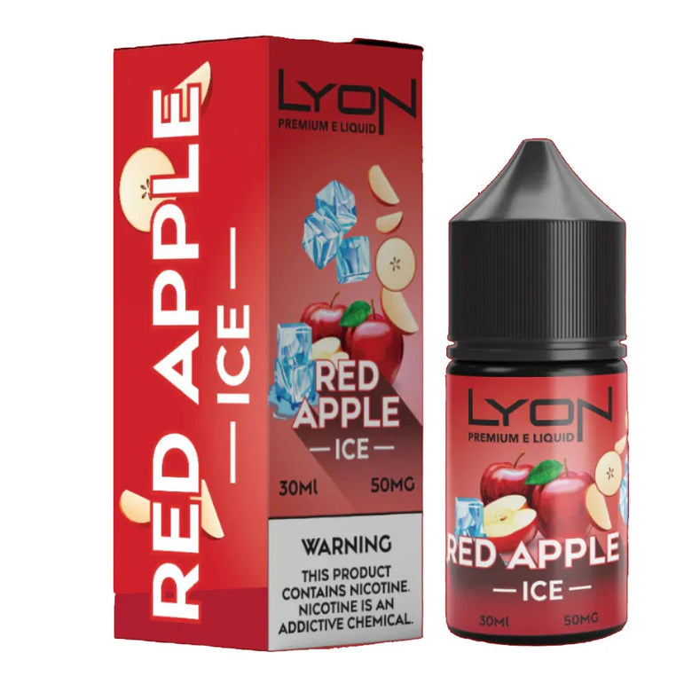 Lyon Red Apple Ice 30ml Nic Salt E-Liquid - price in Pakistan, Smokes Hub