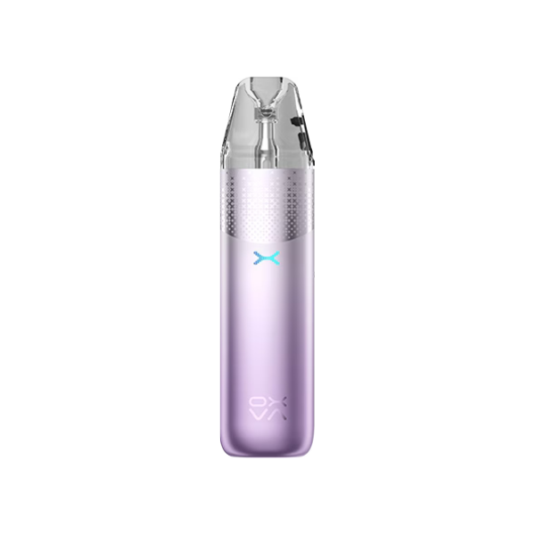 Person holding OXVA NeXLIM 2 Mini Pod Kit, demonstrating its compact size
