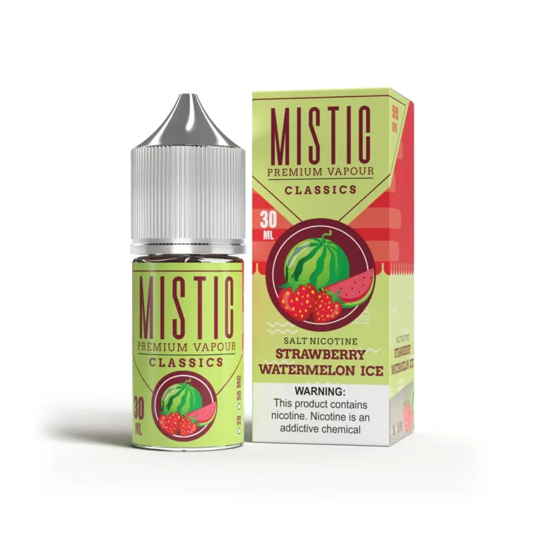 Mistic Strawberry Watermelon 30ml Nic Salt E-Liquid - price in Pakistan, Smokes Hub