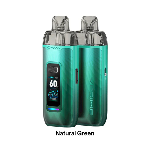Oxva VPrime 60W Pod Mod Kit Natural Green - price in Pakistan, Smokes Hub