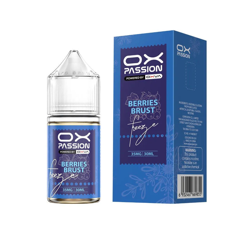 Ox Passion Berries Burst 30ml Nic Salt E-Liquid - price in Pakistan, Smokes Hub