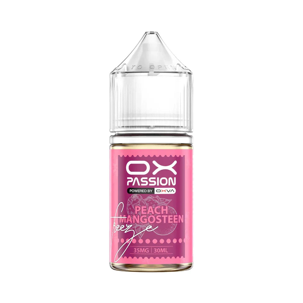 Ox Passion Freeze Flavor Peach Mangosteen 30ml