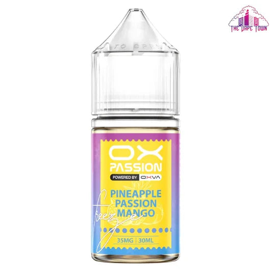 OXVA Passion Freeze Pineapple Passion Mango 30ml Nic Salt E-Liquid - price in Pakistan, Smokes Hub