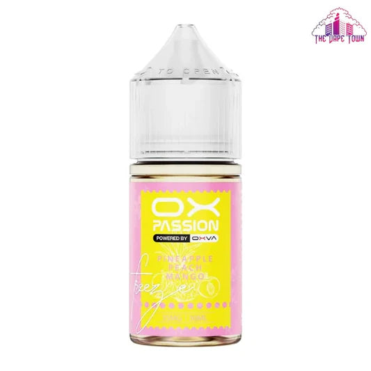 OXVA Passion Freeze Pineapple Peach Mango 30ml Nic Salt E-Liquid - price in Pakistan, Smokes Hub