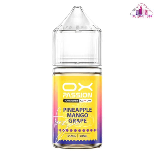 Oxva Passion Freeze Pineapple Mango Grape 30ml Nic Salt E-Liquid - price in Pakistan, Smokes Hub