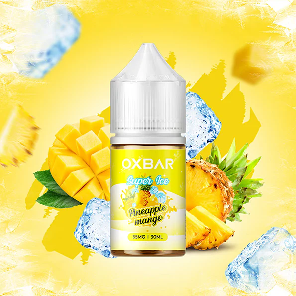 Oxbar Juices Pineapple Mango Nic Salt 30ml – tropical blend 35mg 55mg Pakistan