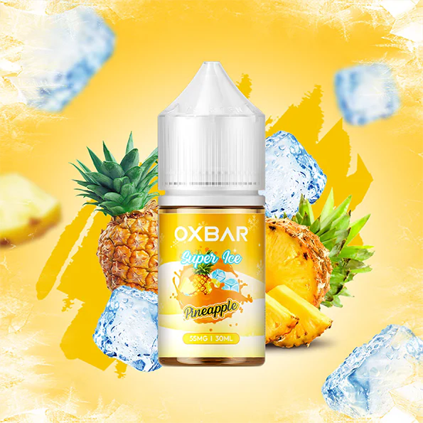 Oxbar Juices Pineapple Nic Salt 30ml – pure pineapple 35mg 55mg Pakistan