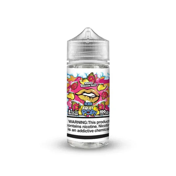 Iced Fruit Pop Mango Dragon Fruit 100ml Free Base E-Liquid - price in Pakistan, Smokes Hub