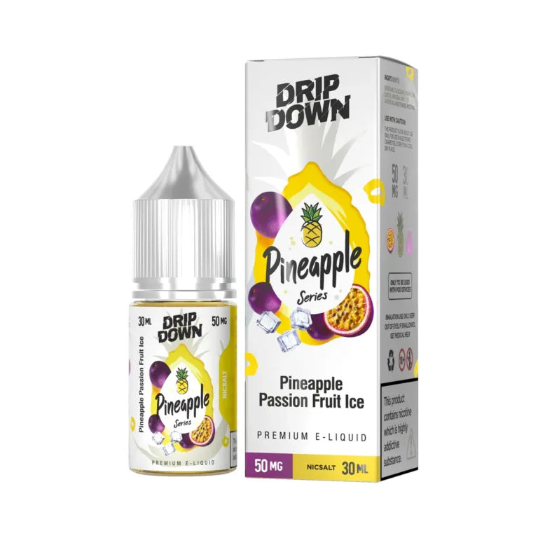 Drip Down Pineapple Passionfruit Ice 30ml Nic Salt E-Liquid - price in Pakistan, Smokes Hub