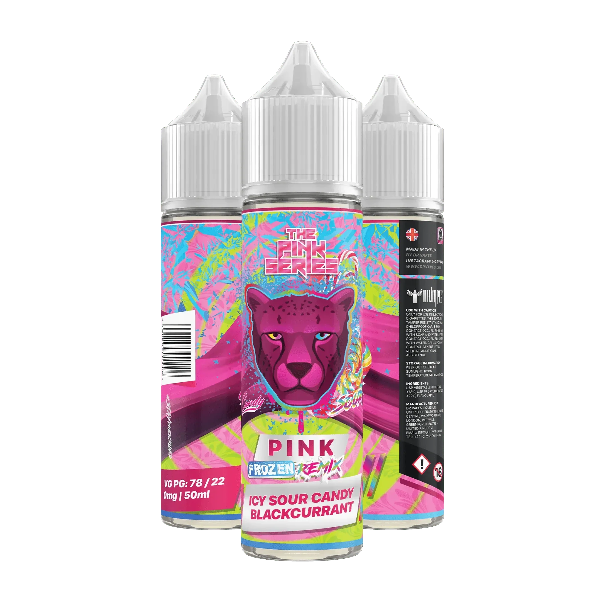 Dr Vapes Pink Panther Frozen Remix 60ml