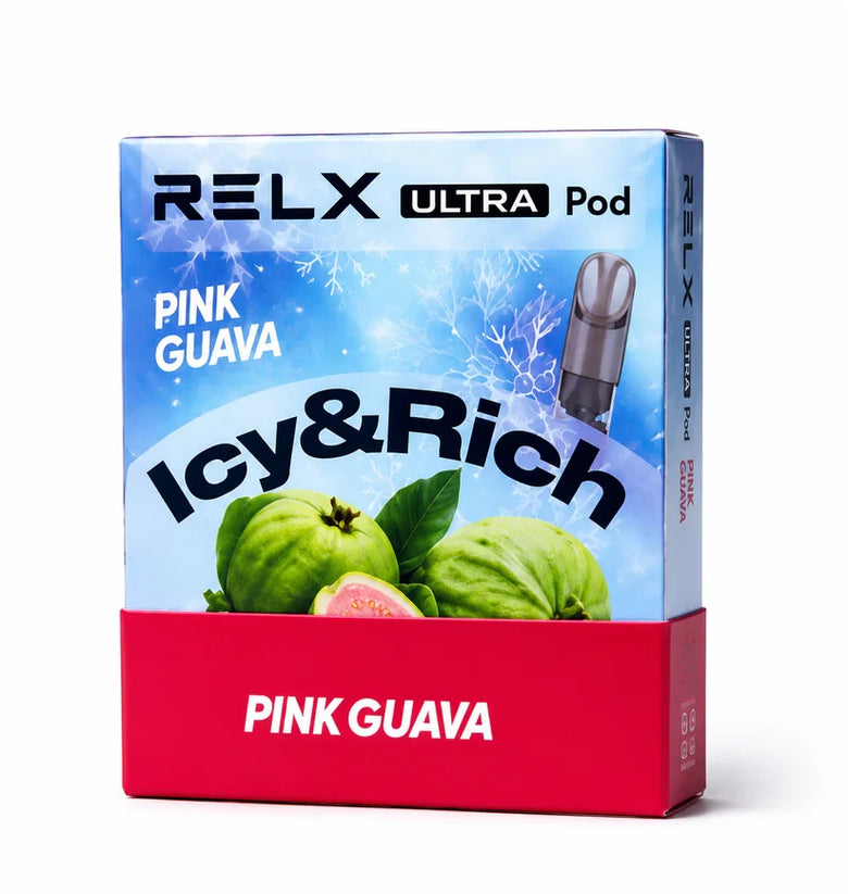 RELX Ultra Pod Pink Guava flavour - 2ml pre-filled pod price in Pakistan