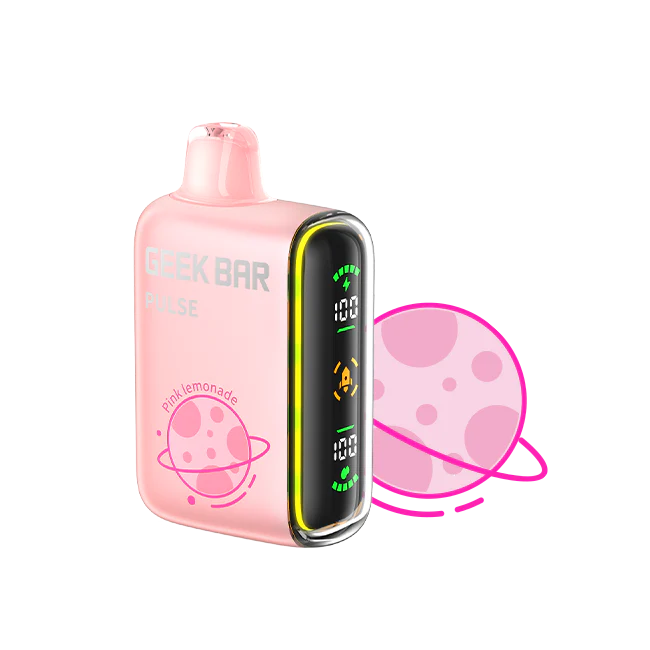 Geek Bar Pulse Pink Lemonade 15000 Puffs – USB-C rechargeable disposable vape Pakistan