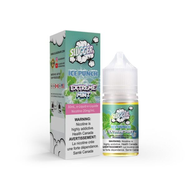 Slugger Ice Punch Extreme Mint 30ml Nic Salt E-Liquid - price in Pakistan, Smokes Hub