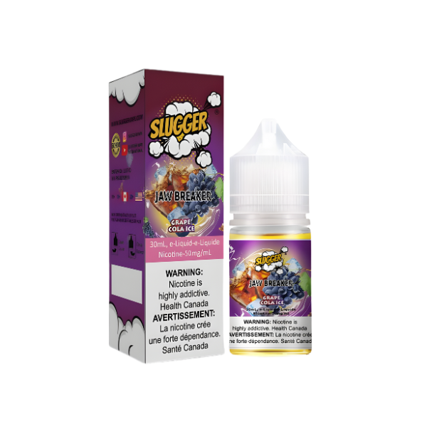 Slugger Jaw Breaker Grape Cola Ice 30ml Nic Salt E-Liquid - price in Pakistan, Smokes Hub