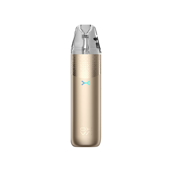 OXVA NeXLIM 2 Mini Pod Kit in Navy Blue, with LED indicator visible

