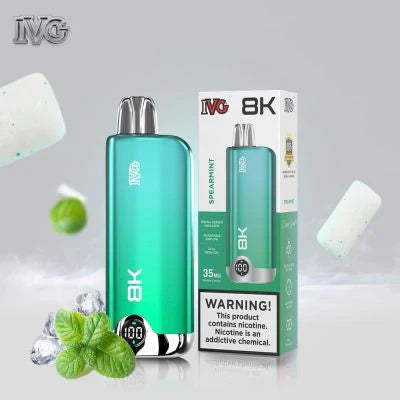IVG Spearmint 8000 Puffs Disposable Vape - price in Pakistan, Smokes Hub