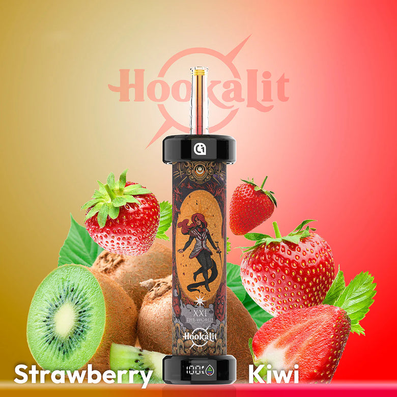Olit Hookalit Strawberry Kiwi 40000 Puffs Disposable Vape - price in Pakistan, Smokes Hub