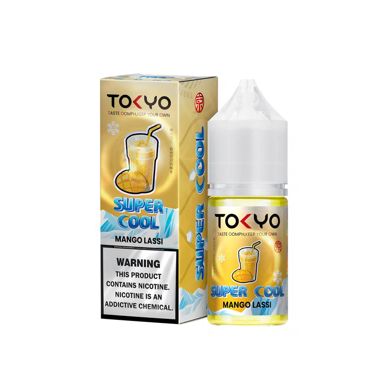 Tokyo Super Cool Mango Lassi E-Liquid Nic Salt E-Liquid 30ml - vape flavour, price in Pakistan, Smokes Hub