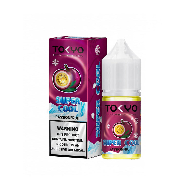 Tokyo Super Cool Passion Fruit E-Liquid Nic Salt E-Liquid 30ml - vape flavour, price in Pakistan, Smokes Hub