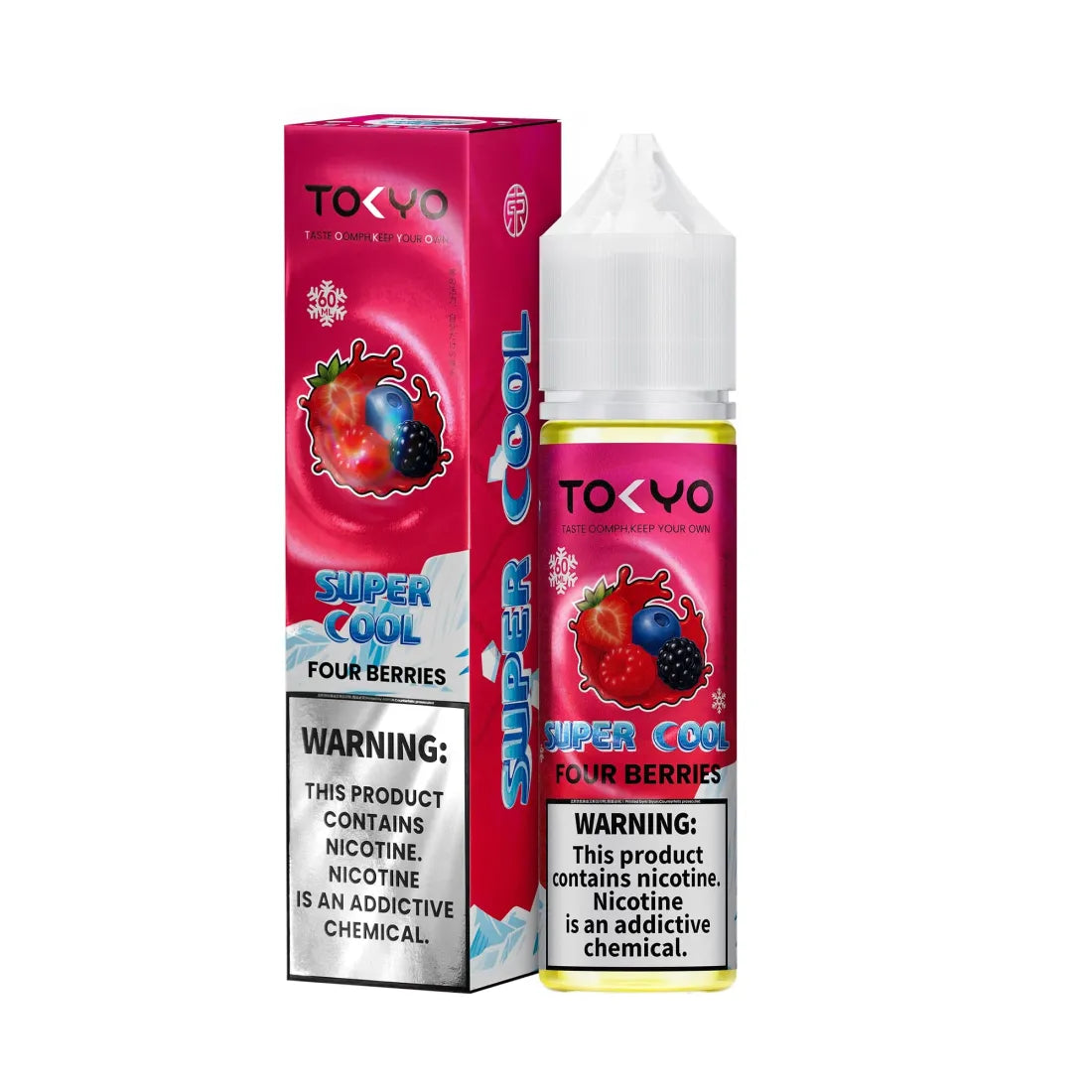 Super Cool Four Berries E-Liquid 60ML
