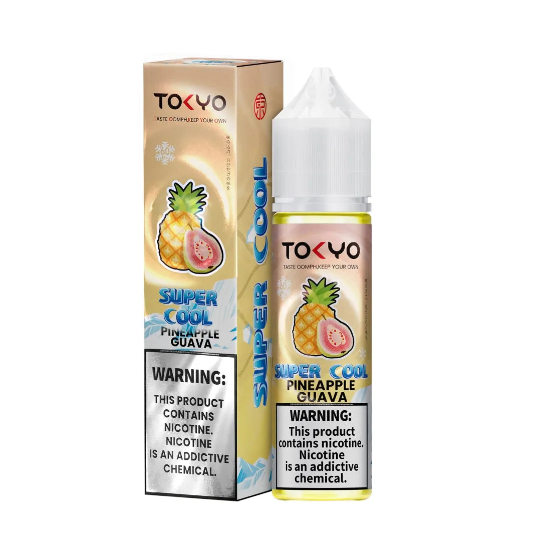 Super Cool Pineapple Guava E-Liquid 60ML