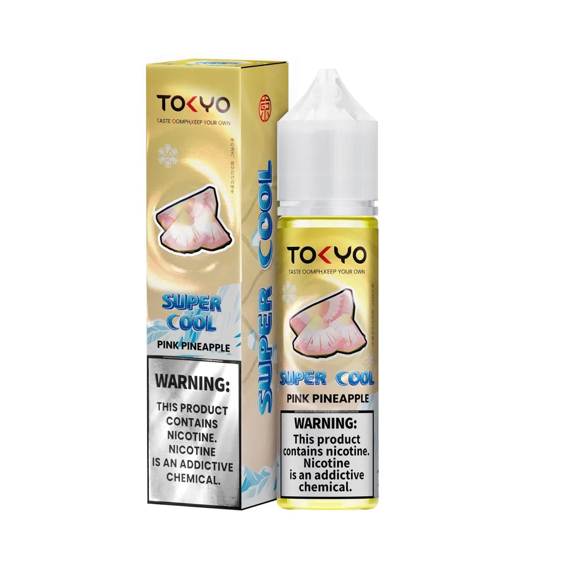 Super Cool Pink Pineapple E-Liquid 60ML