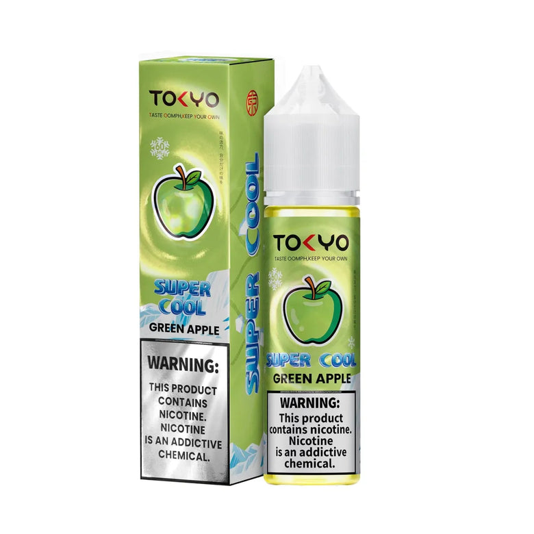 Super Cool Green Apple E-Liquid 60ML