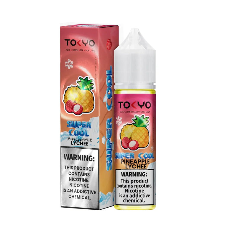Super Cool Pineapple Lychee E-Liquid 60ML