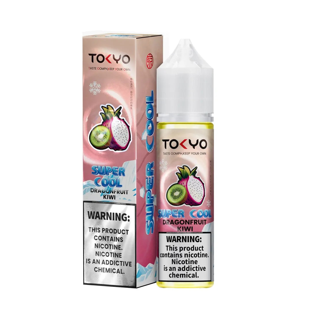 Super Cool Dragonfruit Kiwi E-Liquid 60ML