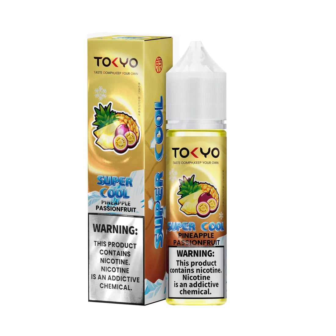Super Cool Pineapple Passionfruit E-Liquid 60ML