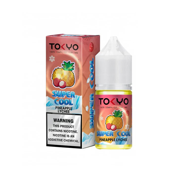 Gunnpod Super Cool Pineapple Lychee Ice 30ml Nic Salt E-Liquid - price in Pakistan, Smokes Hub