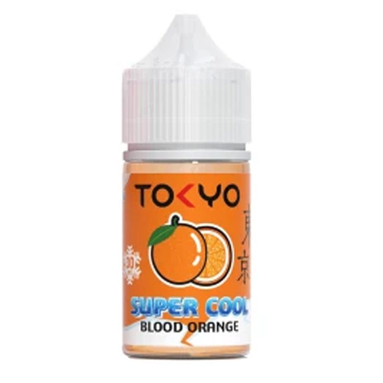 Tokyo Super Cool Blood Orange Nic Salt E-Liquid 30ml - vape flavour, price in Pakistan, Smokes Hub