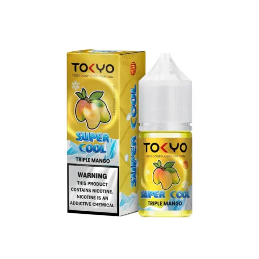 Tokyo Super Cool Triple Mango 30ml by Tokyo – buy vape e-liquid at Smokes Hub Pakistan