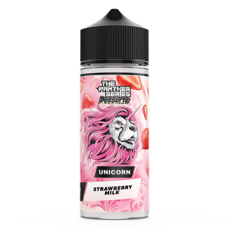Dr Vapes Unicorn Strawberry Milk 120ml Free Base E-Liquid - price in Pakistan, Smokes Hub