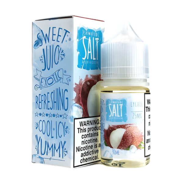Skwezed Lychee On Ice 30ml Nic Salt E-Liquid - price in Pakistan, Smokes Hub