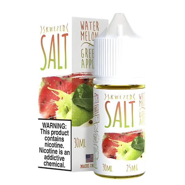 Skwezed Watermelon Green Apple Ice 30ml Nic Salt E-Liquid - price in Pakistan, Smokes Hub