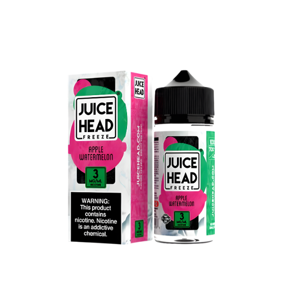 Juice Head Apple Watermelon Extra Freeze 100ml Free Base E-Liquid - price in Pakistan, Smokes Hub